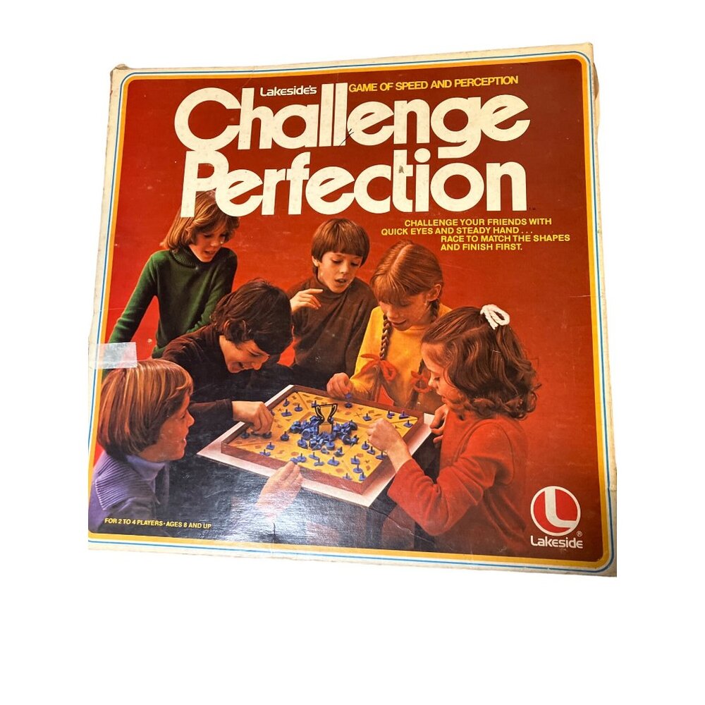 Challenge Perfection Game-Lakeside-1978 Board Game